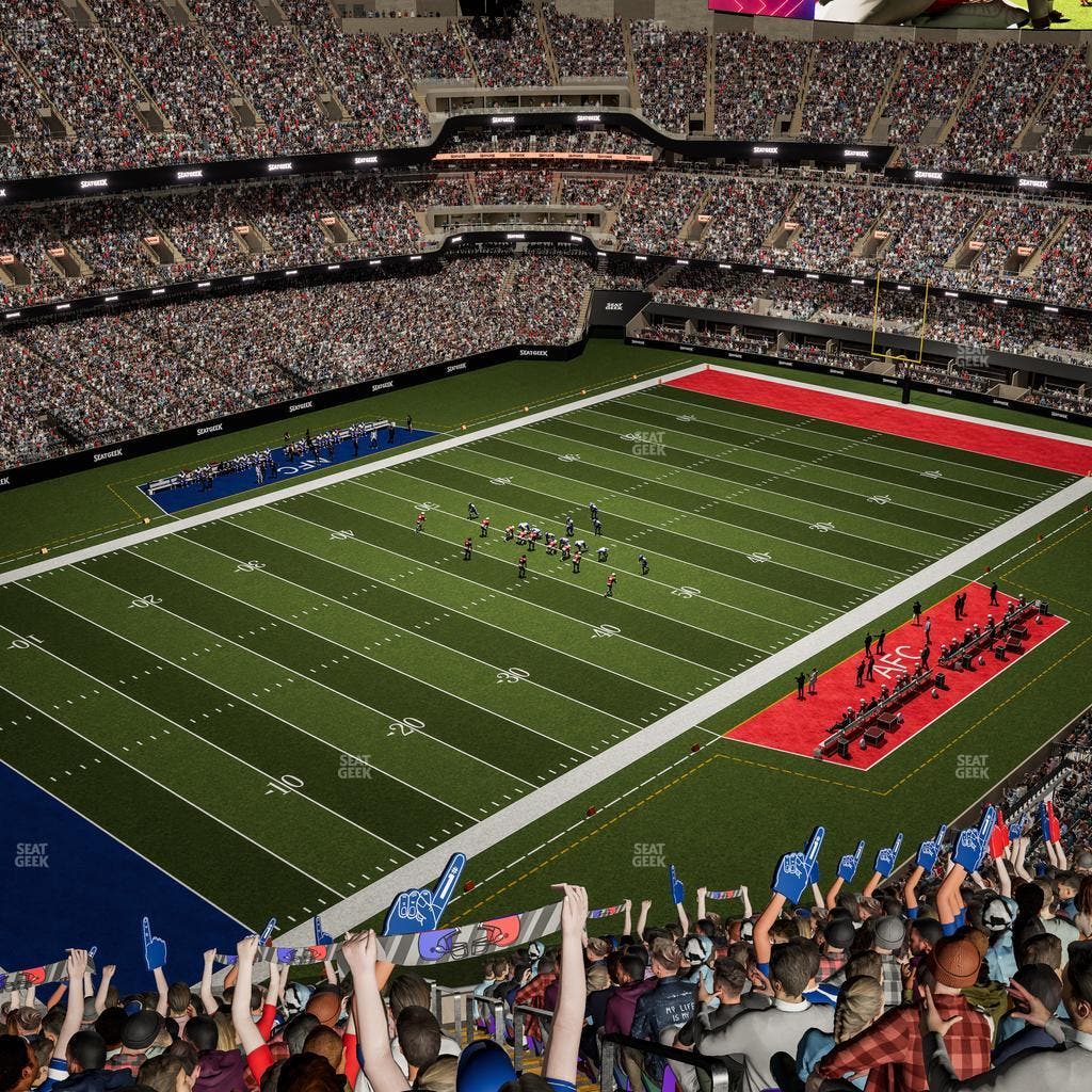 Caesars Superdome - Section 621 Seat View