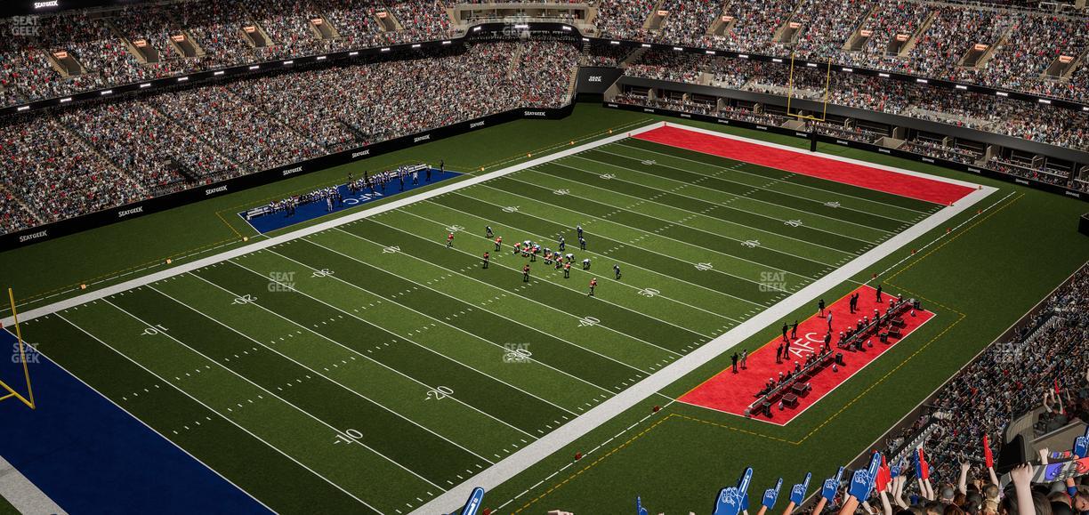 Caesars Superdome - Section 621 Seat View