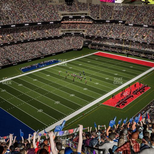 Caesars Superdome - Section 621 Seat View