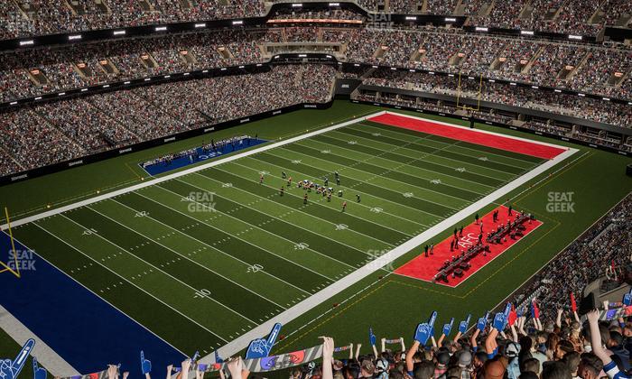 Caesars Superdome - Section 621 Seat View