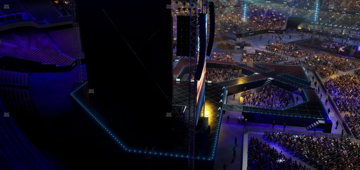Caesars Superdome - Section 621 Seat View