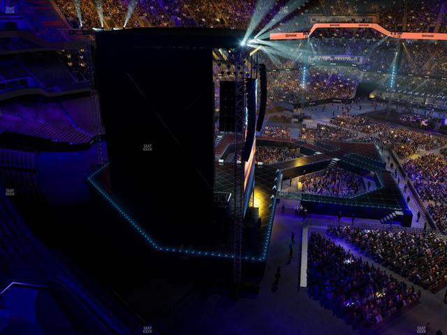 Caesars Superdome - Section 621 Seat View