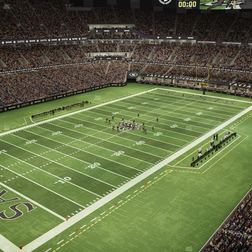 Caesars Superdome - Section 621 Seat View
