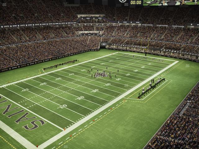 Caesars Superdome - Section 621 Seat View