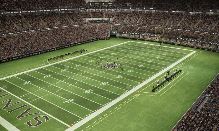 Caesars Superdome - Section 621 Seat View