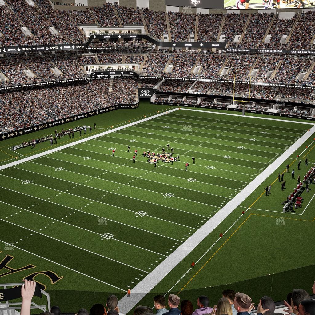 Caesars Superdome - Section 622 Seat View