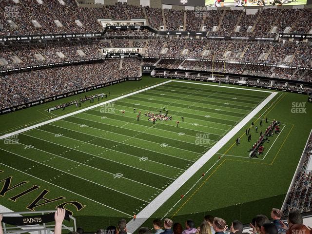 Caesars Superdome - Section 622 Seat View