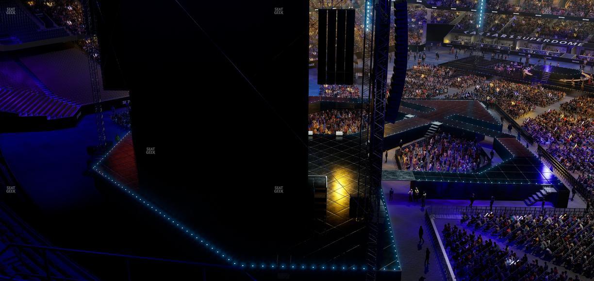 Caesars Superdome - Section 622 Seat View