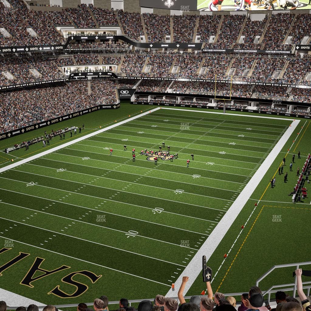 Caesars Superdome - Section 623 Seat View