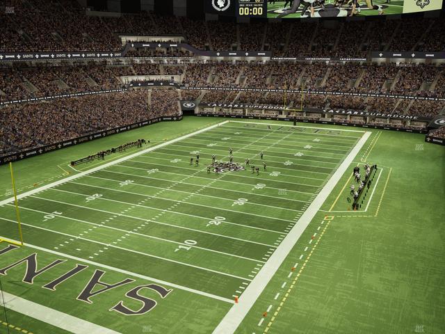Caesars Superdome - Section 623 Seat View