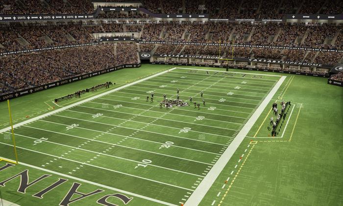 Caesars Superdome - Section 623 Seat View