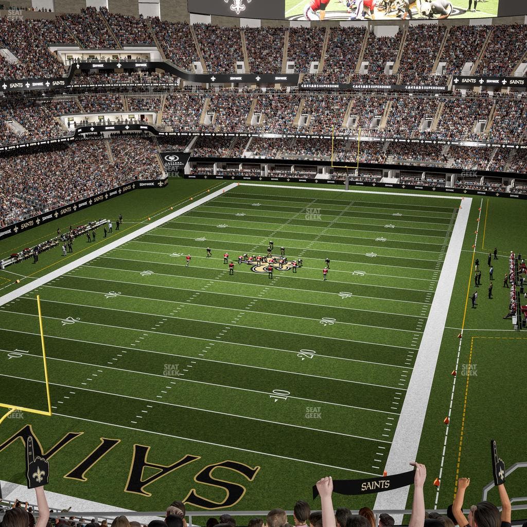 Caesars Superdome - Section 624 Seat View