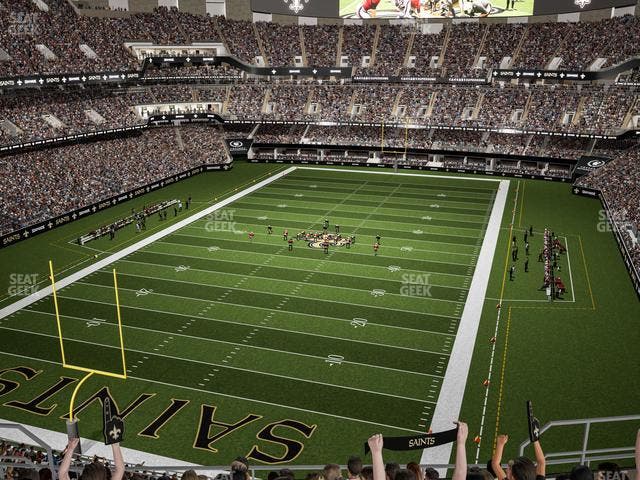 Caesars Superdome - Section 624 Seat View