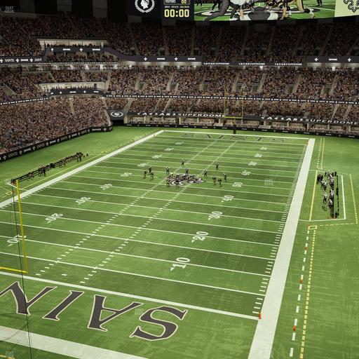 Caesars Superdome - Section 624 Seat View