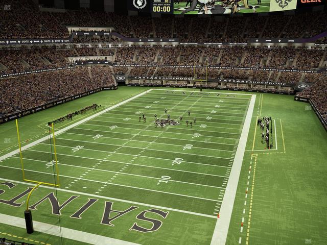 Caesars Superdome - Section 624 Seat View