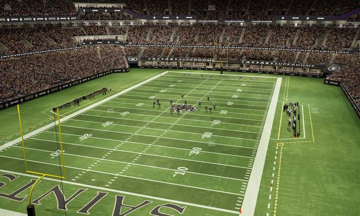 Caesars Superdome - Section 624 Seat View