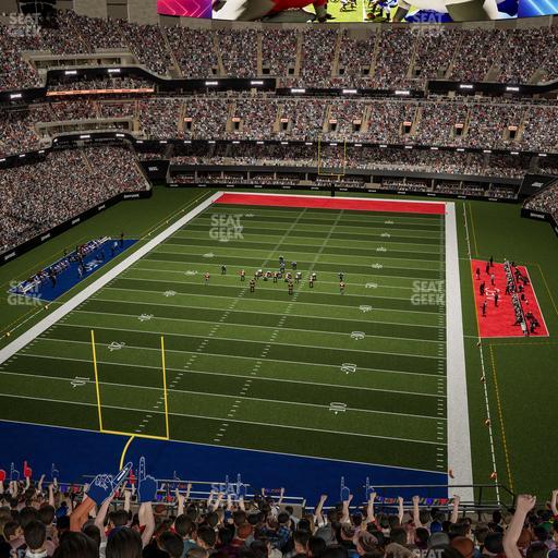 Caesars Superdome - Section 625 Seat View