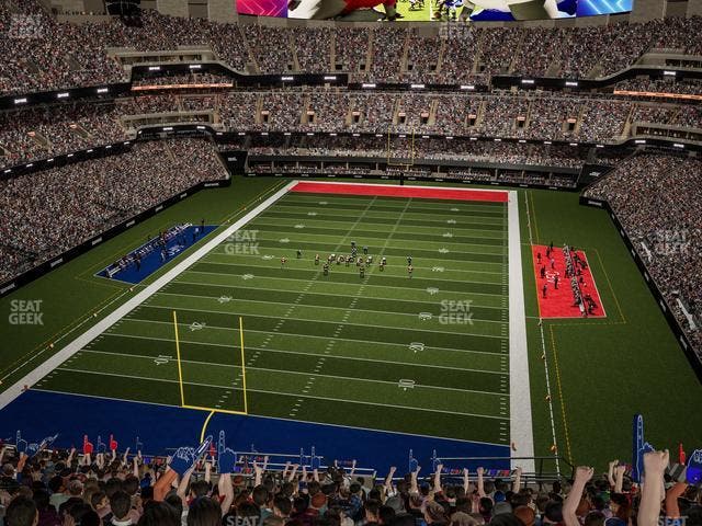 Caesars Superdome - Section 625 Seat View
