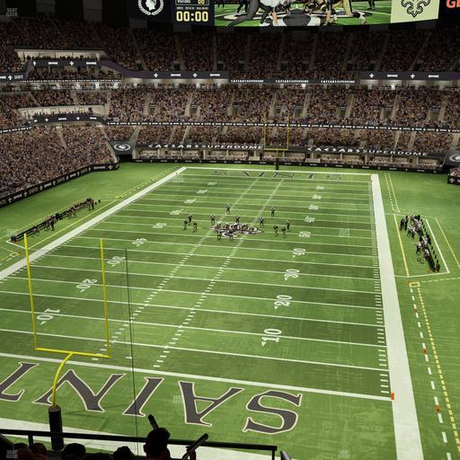 Caesars Superdome - Section 625 Seat View