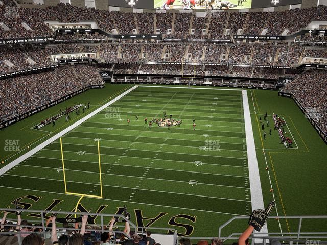 Caesars Superdome - Section 625 Seat View