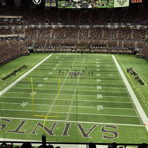 Caesars Superdome - Section 626 Seat View