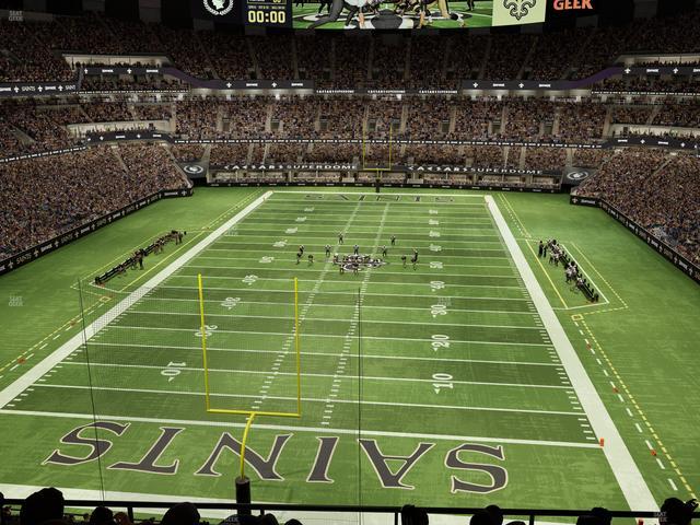 Caesars Superdome - Section 626 Seat View
