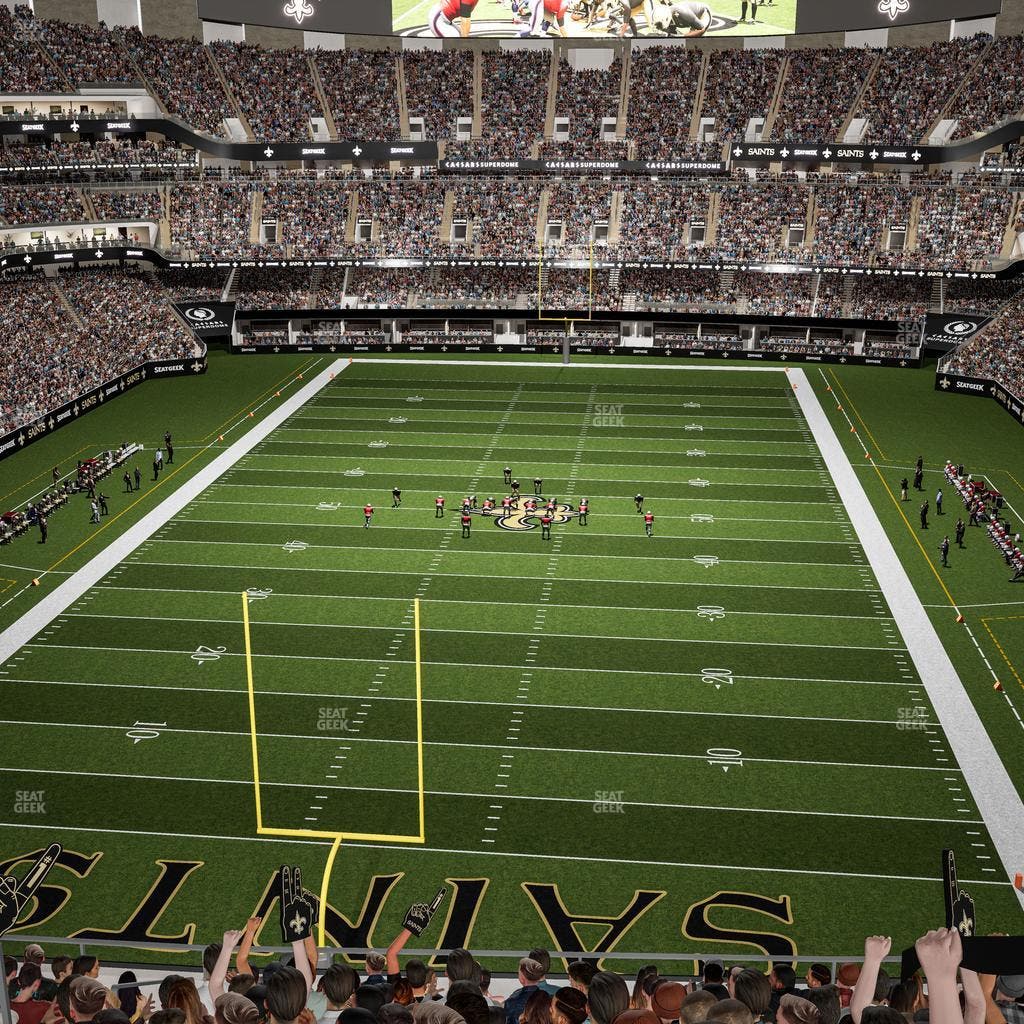 Caesars Superdome - Section 626 Seat View