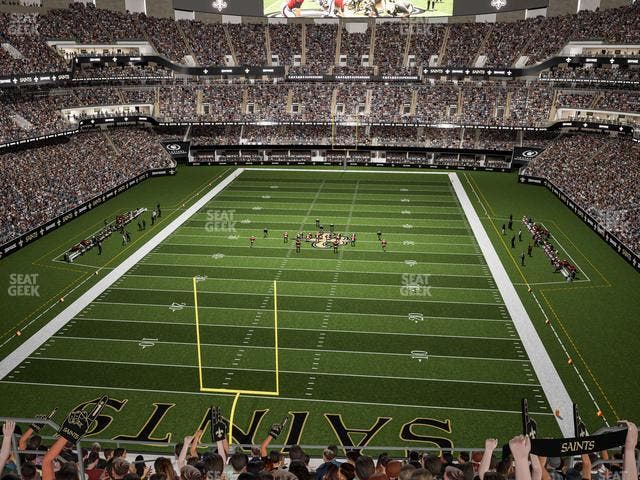 Caesars Superdome - Section 626 Seat View