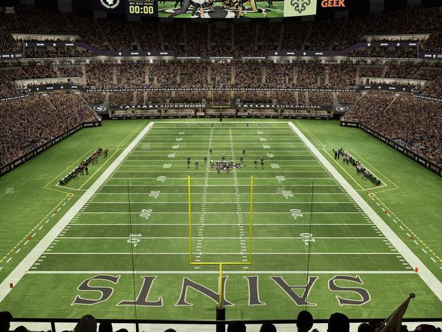 Caesars Superdome - Section 627 Seat View