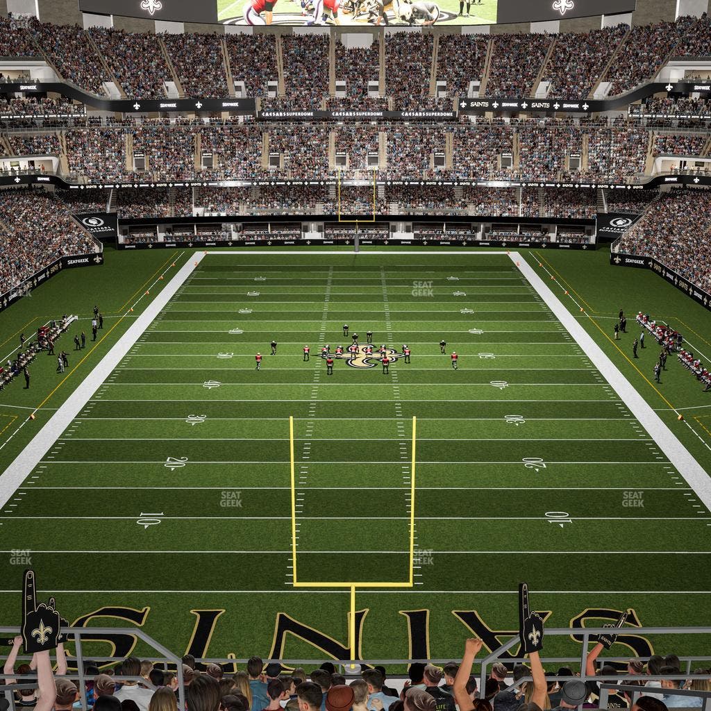 Caesars Superdome - Section 627 Seat View