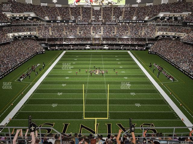 Caesars Superdome - Section 627 Seat View