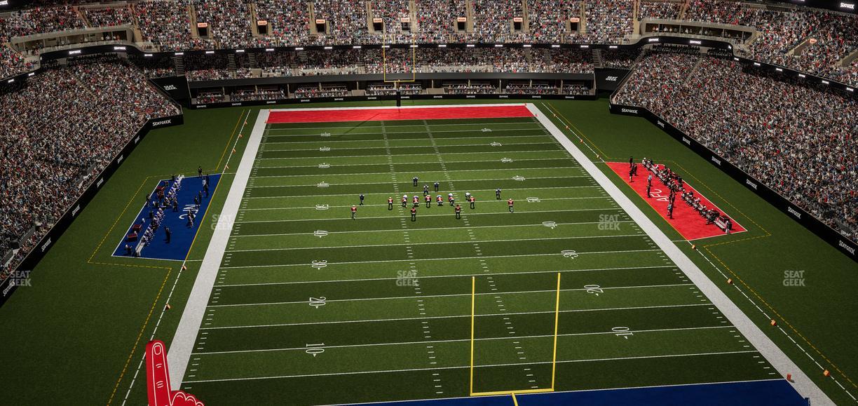 Caesars Superdome - Section 628 Seat View