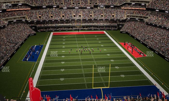 Caesars Superdome - Section 628 Seat View