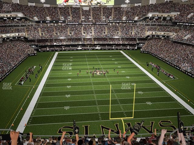 Caesars Superdome - Section 628 Seat View