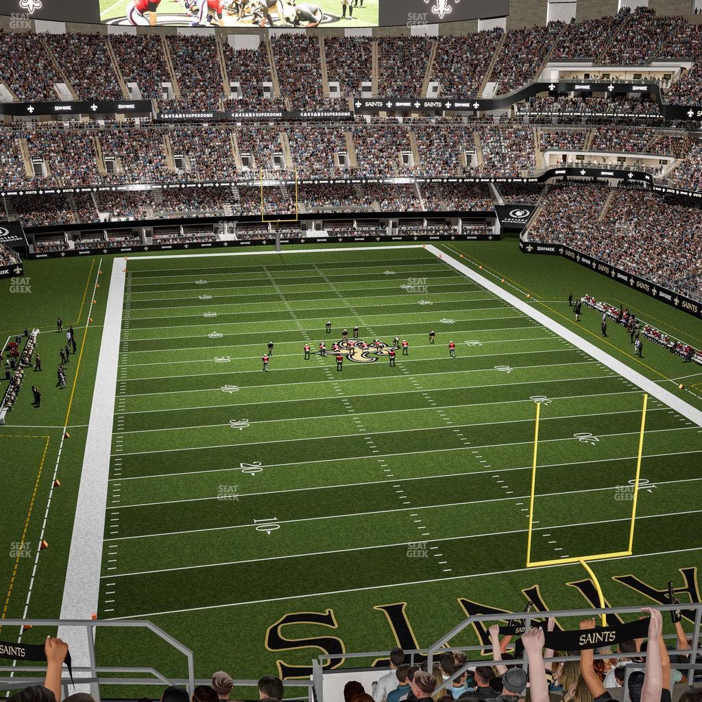 Caesars Superdome - Section 629 Seat View