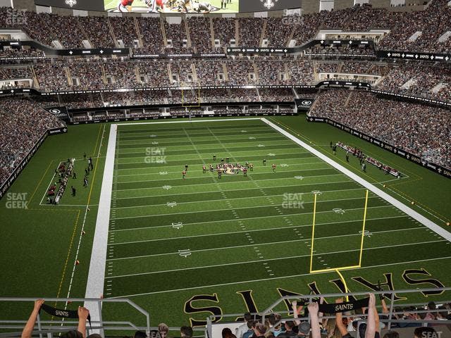 Caesars Superdome - Section 629 Seat View