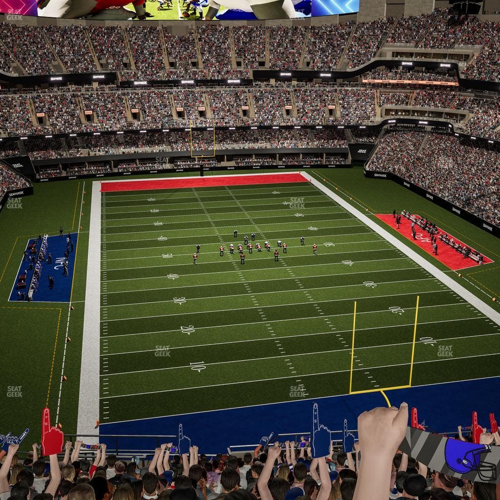 Caesars Superdome - Section 629 Seat View