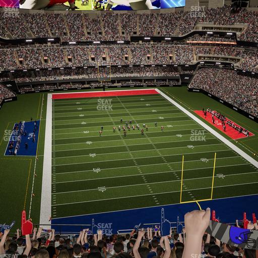 Caesars Superdome - Section 629 Seat View