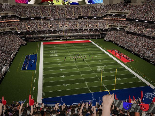 Caesars Superdome - Section 629 Seat View Caesars Superdome - Section 629 Seat View