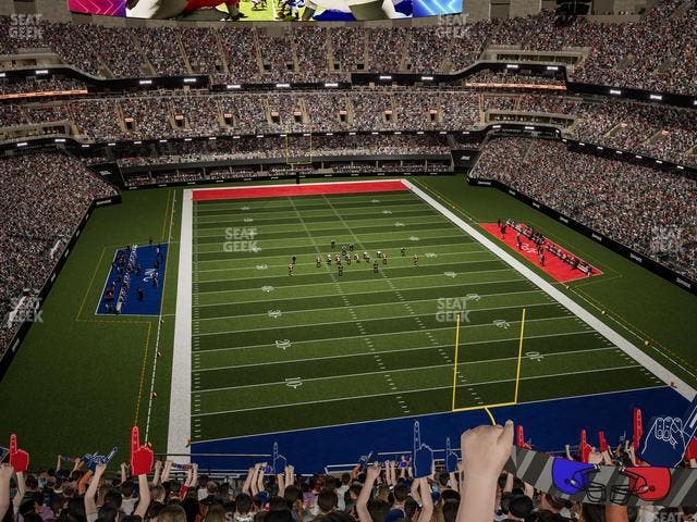 Caesars Superdome - Section 629 Seat View