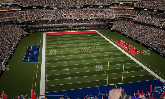 Caesars Superdome - Section 629 Seat View