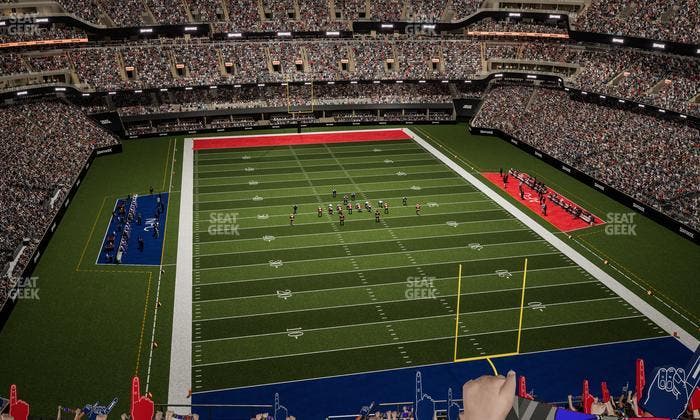 Caesars Superdome - Section 629 Seat View