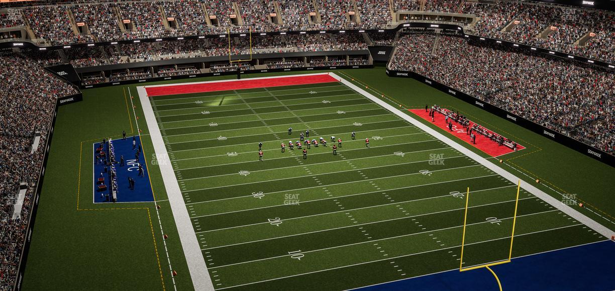 Caesars Superdome - Section 630 Seat View