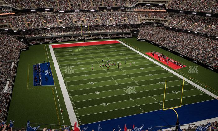 Caesars Superdome - Section 630 Seat View