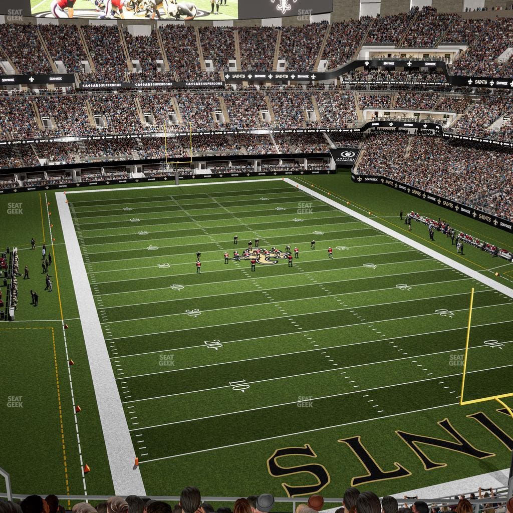 Caesars Superdome - Section 630 Seat View