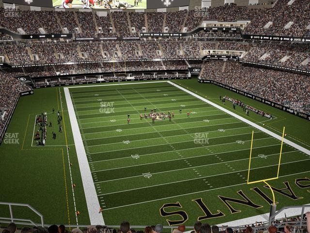 Caesars Superdome - Section 630 Seat View