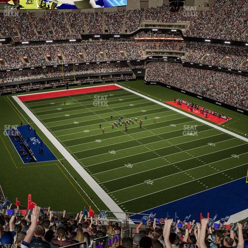 Caesars Superdome - Section 631 Seat View