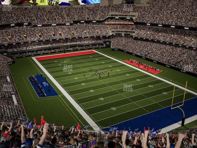 Caesars Superdome - Section 631 Seat View