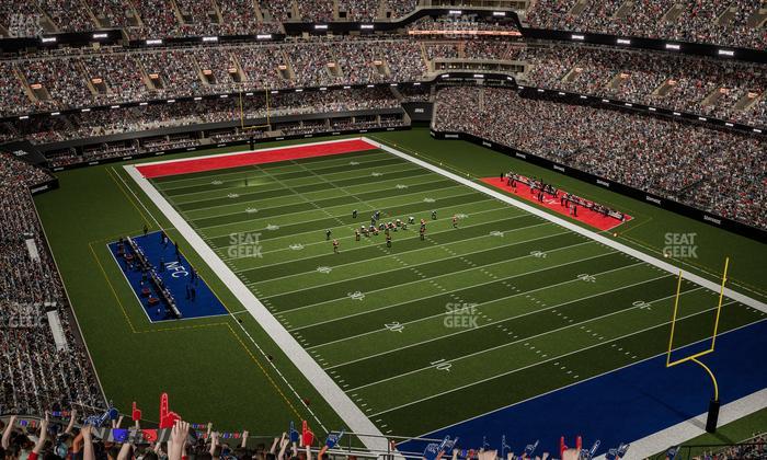 Caesars Superdome - Section 631 Seat View