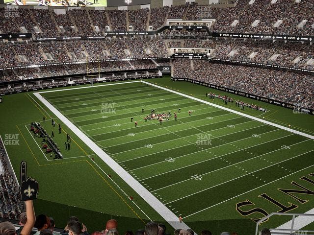 Caesars Superdome - Section 632 Seat View